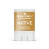 Native Limited Edition Holiday Aluminum-Free Mini Deodorant - Travel Size - Sugar Cookie - 0.35oz - 2 of 4