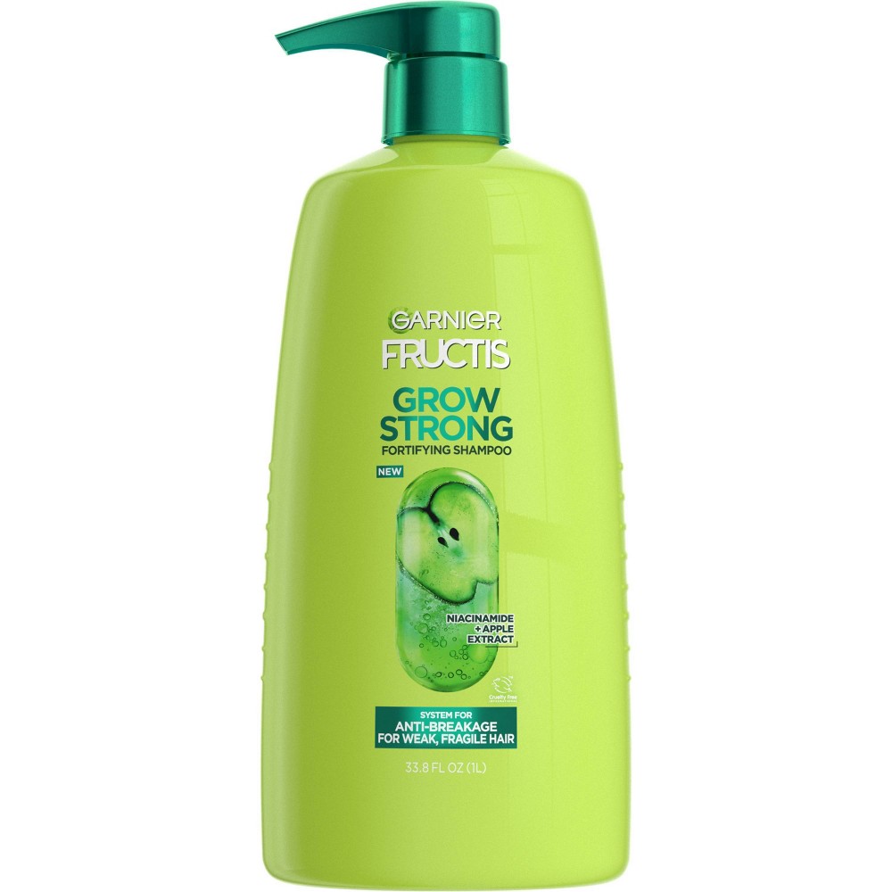 Photos - Hair Product Garnier Fructis Active Fruit Protein Grow Strong Fortifying Shampoo - 33.8 