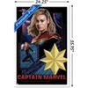 Trends International Marvel The Marvels - Captain Marvel Framed Wall Poster Prints - 3 of 4