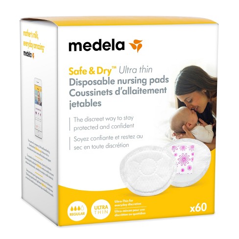 Medela Safe & Dry Ultra Thin Disposable Nursing Pads - 120ct - image 1 of 4