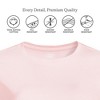 Lands' End Women's Relaxed Supima Cotton Long Sleeve Crew Neck T-Shirt - 3 of 4