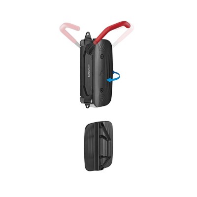 Mount-It! Wheels Up Series Vertical Bike Wall Mount - Black