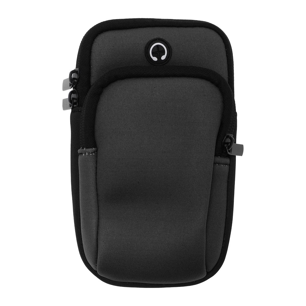 Unique Bargains Portable Phone Holder Arm Bands with Zipper 1 Pc