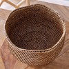 Plum & Post Burma Rattan Footed Cachepot Planter - 4 of 4