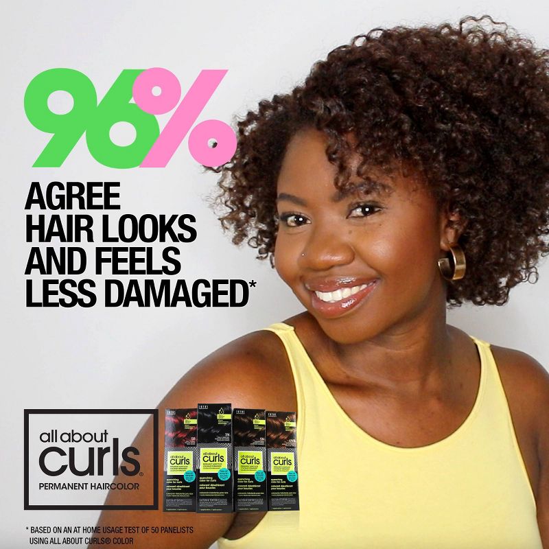 All About Curls 20-Volume 6% Color Developer Permanent Hair Color - 4 fl oz, 5 of 8