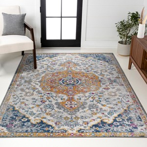 JONATHAN Y Lorena Ornate Boho Medallion Area Rug - 1 of 4