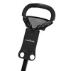 Caddymatic Golf Pro Lite 3 Wheel Golf Cart Black/Red - 4 of 4