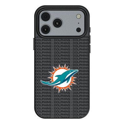NFL AFC Teams Text Backdrop MagSafe Compatible Cell Phone Case for Apple iPhone 17 Series