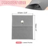 Unique Bargains Earrings Necklaces Rings Velvet Pouches Snap Button Portable Jewelry Storage Bag 4 Pcs - 2 of 4