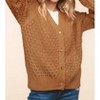 Women's Button Down Sweater Cardigan - Plus - Haptics - 3 of 3