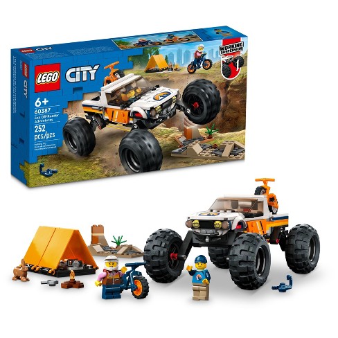 Vejrudsigt scramble lokalisere Lego City 4x4 Off-roader Adventures Monster Truck Toy 60387 : Target
