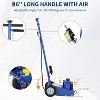 35-ton Air Hydraulic Jack, 4 Adapters, 46-inch Adjustable Handle, Load Capacity 77,000 Pounds, Load Capacity 35 Tons, Height: 263-538mm - 4 of 4