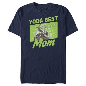Men's Star Wars: The Empire Strikes Back Mother's Day Yoda Best Mom  T-Shirt -  - - 1 of 4
