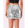 INSPIRE CHIC Women's Sparkle Bodycon Night-Out Party Glitter Mini Skirts - 3 of 4