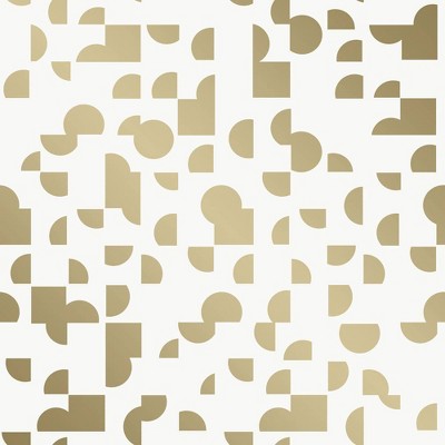 Tempaper Co Mod Geo Removable Peel And Stick Wallpaper Soiree Gold   GUEST 0d7dfcde D30f 4dfe 8435 4dd5df82fdb5