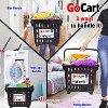 dbest products GoCart, Grocery Cart Shopping Laundry Basket on Wheels - 4 of 4