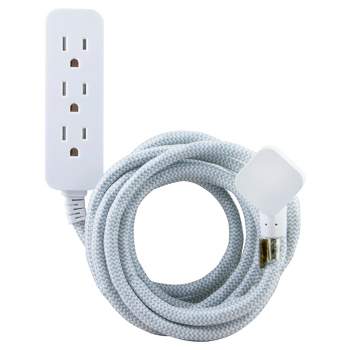 Woods 15' Indoor Extension Cord White : Target