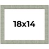 PosterPalooza | Sculpted Blue Picture Frame - UV Acrylic, Backing Board, Hanging Hardware Included - 2 of 4