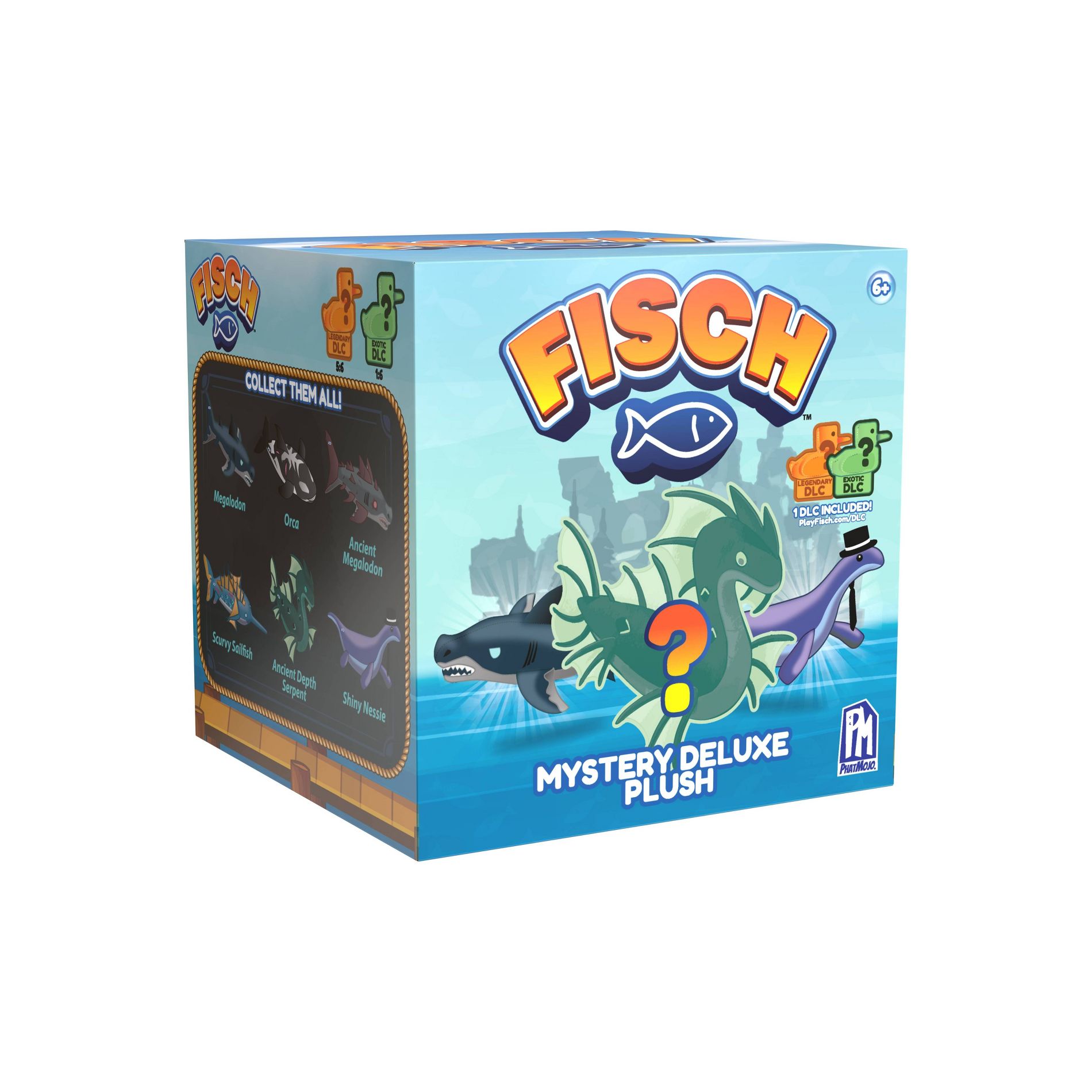 PhatMojo Fisch 8'' Blind Box Collectible Plush