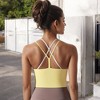 Anna-Kaci Active Women's Double Strap Athletic Crop Tank Top with Built-In Bra - 2 of 4