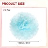 Unique Bargains Birthday Bachelorette Wedding Party Paper Pom Poms Flower Ball Kit 12 Pcs - 2 of 4