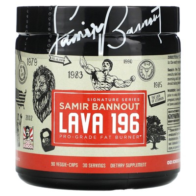 Lava 196 – Advanced 3-Stage Fat Burner for Men & Women – Thermogenic Metabolism Booster – Hormone & Muscle Support – Exclusive OSL x Mr Olympia Samir