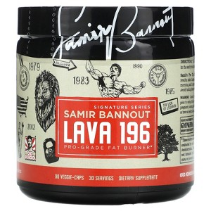Lava 196 – Advanced 3-Stage Fat Burner for Men & Women – Thermogenic Metabolism Booster – Hormone & Muscle Support – Exclusive OSL x Mr Olympia Samir - 1 of 2