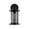 Chloe Lighting Crichton Transitional 1 Light Textured Black Outdoor Wall Sconce 11" Tall - 4 of 4