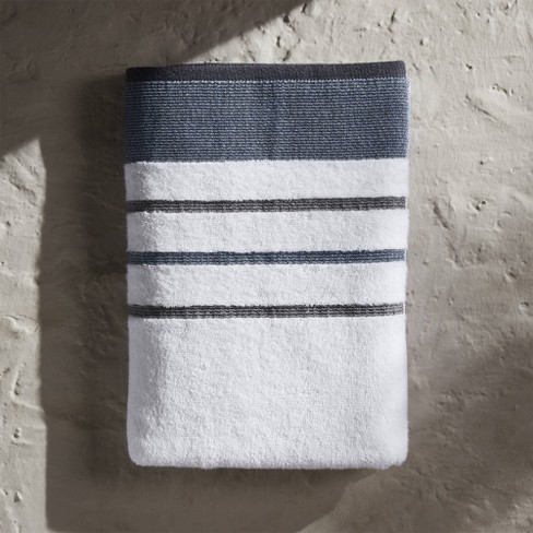 Truly Calm Antimicrobial 6 Piece Towel Set in Blue