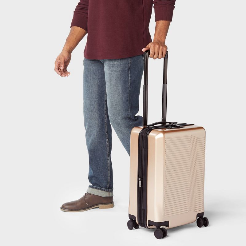 Signature Hardside Carry On Spinner Suitcase - Open Story™, 3 of 15