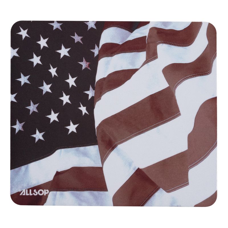 Allsop® Old-Fashioned American Flag Mouse Pad, 1 of 6