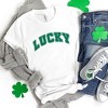 Simply Sage Market Women's Lucky Varsity Short Sleeve Graphic Tee - 3 of 4