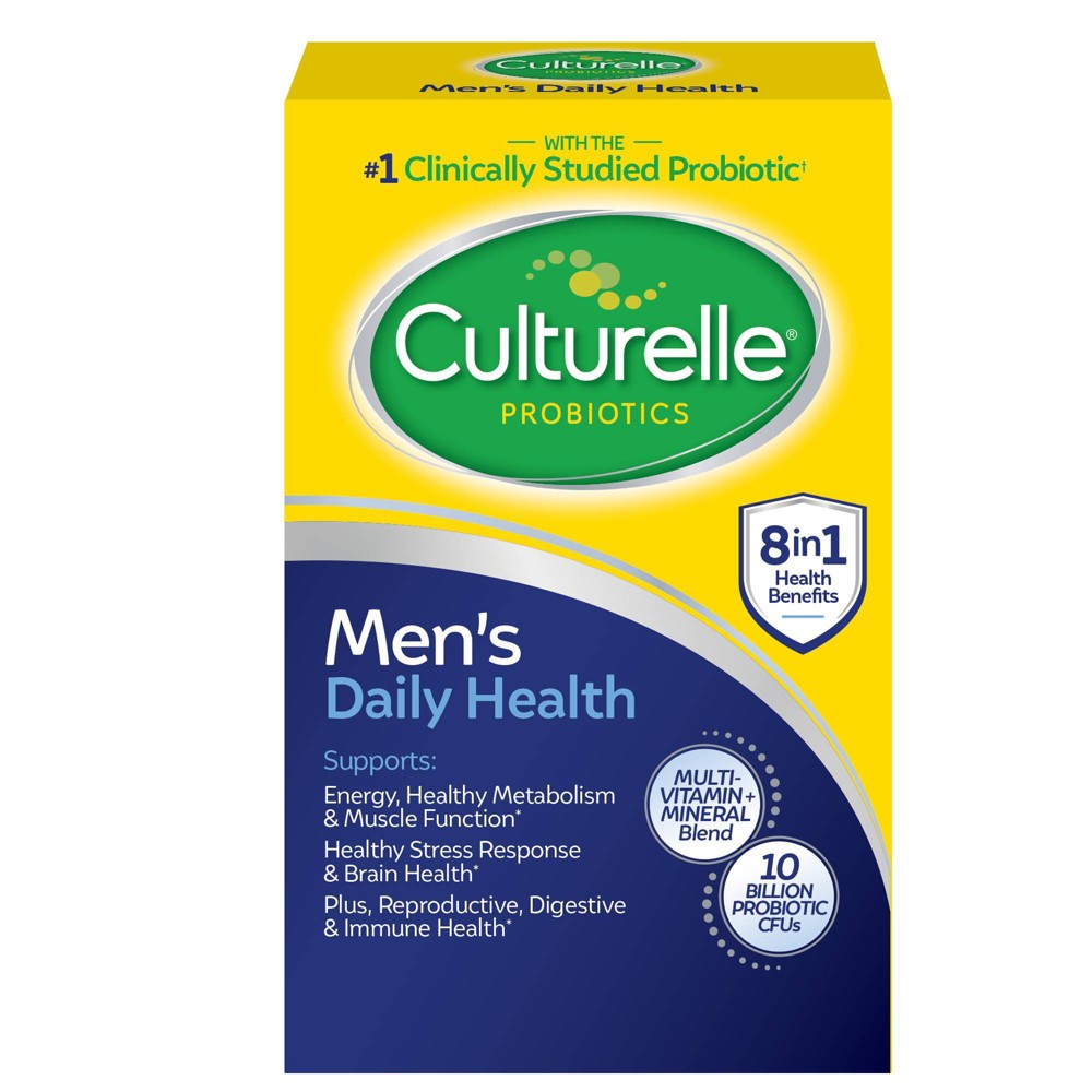 Photos - Vitamins & Minerals Culturelle Men's Daily Health Dietary Supplements - 30ct