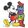 Girl's Mickey & Friends Retro Character Name T-Shirt - 2 of 4