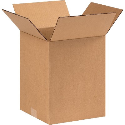 The Packaging Wholesalers 9" x 9" x 12" Shipping Boxes 32 ECT Kraft BS090912