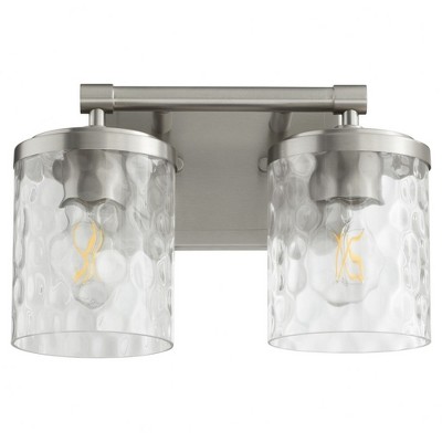 Quorum Lighting Starky 2 - Light Vanity in  Satin Nickel