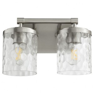 Quorum Lighting Starky 2 - Light Vanity in  Satin Nickel - 1 of 1