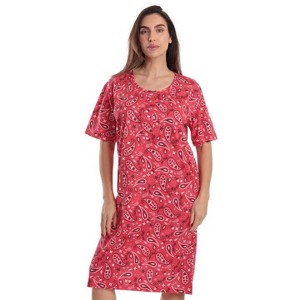 Just Love Short Sleeve Nightgown Sleep Dress for Women Sleepwear - 1 of 3