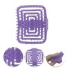 Unique Bargains Hair Shampoo Brush 3.74"x3.07"x2.56" 1 Pc - 3 of 4