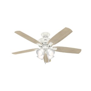 Hunter Fans Amberlin 1 - Light in  Fresh White - 1 of 2
