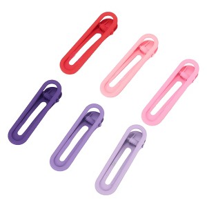 Unique Bargains Women's Classic Fashion Hair Clips 6 Pcs - 1 of 3