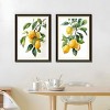 FONTOI 2pcs Lemon Canvas Wall Art, Botanical Wall Decor Living Room, Dining Room Decor Framed Wall Art for Hallway, Yellow 24"* 32"*1.2" - 2 of 4