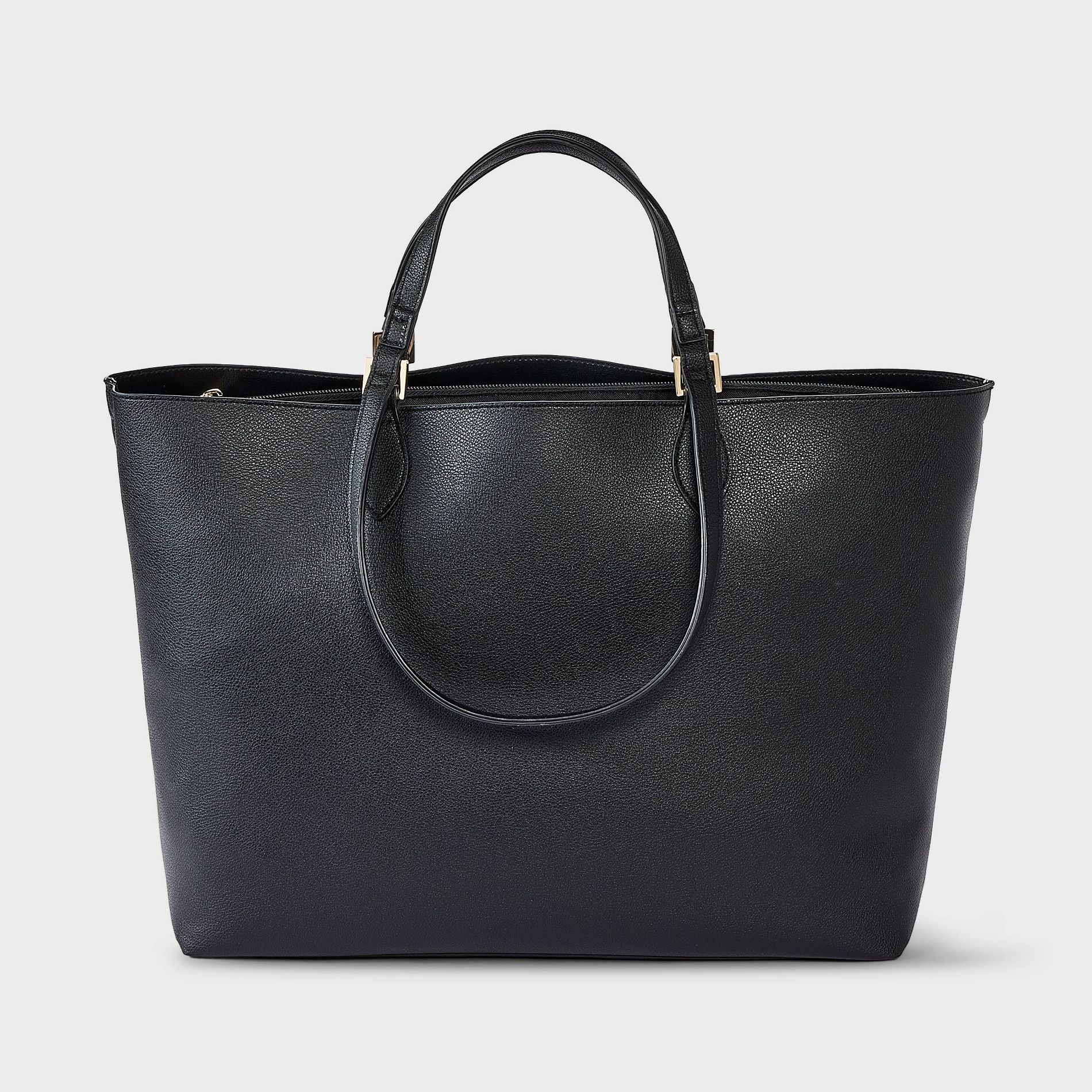 Dual Strap Triple Compartment Tote Bag - A New Day™