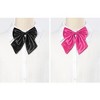 Allegra K Women's Pre-tied Adjustable Neck Strap Cute Bowknot Bow Ties 2 Pcs - 4 of 4