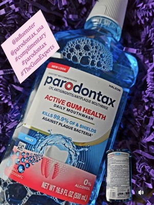 Parodontax Active Gum Health Mint Rinse Mouthwash - 16.9 fl oz/3ct : Target