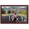 PosterPalooza | Classic Modern Brown Picture Frame - UV Acrylic, Backing Board, Hanging Hardware Included - 3 of 4