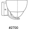 Progress Lighting, Appeal Collection, 1-Light Wall Sconce, Brushed Nickel, Etched White Glass Shade - 2 of 2