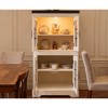 Buffet Cabinet with Storage, Sideboard Buffet with Glass Doors - 2 of 4