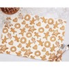 Saro Lifestyle Gingerbread Design Placemats (Set of 4), Brown, 14"x20" - 4 of 4