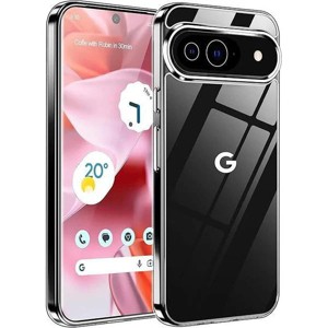 Entronix [Magnetic] Case Compatible with Pixel 9/9 Pro - [Hard Back] Slim Clear - 1 of 4